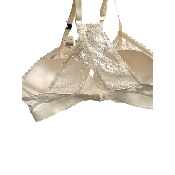 NWT Aerie Real Power Wireless Push Up Paisley Lace Bra Size 36C in Soft Muslin - Picture 8 of 11